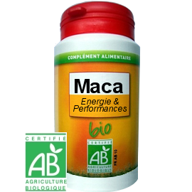 MACA PURE & BIO 100 G�LULES DOS�ES A 455mg