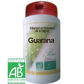 GUARANA BIO 100 GÉLULES DOSÉES A 415mg