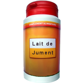 LAIT DE JUMENT PUR 100 GÉLULES DOSÉES A 375mg