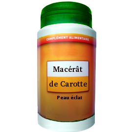 MACERAT DE CAROTTE 200 CAPSULES DOSES A 376mg