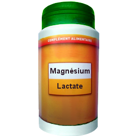 MAGNÉSIUM LACTATE 100 GÉLULES DOSÉES A 450mg